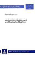 Die Eltern-Kind Beziehung mit drei Monate alten Saeuglingen