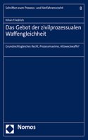 Das Gebot Der Zivilprozessualen Waffengleichheit: Grundrechtsgleiches Recht, Prozessmaxime, Allzweckwaffe?