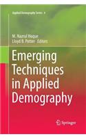 Emerging Techniques in Applied Demography