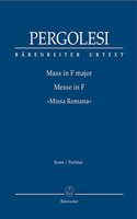 Messe F-Dur -Missa Romana-. Partitur, Urtextausgabe, BARENREITER URTEXT