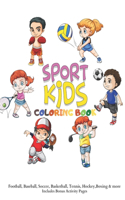 Sport Coloring Book