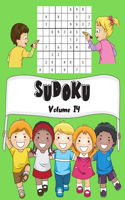 Sudoku: Volume 14 - 150 Sudoku Bambini Sudoku Con Soluzioni - Facile - 1 Griglie Per Pagina - Grande Formato, 8,5 "x11".(14 Il Mio Sudoku Preferito Per I Bambini)