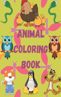 Animal coloring book