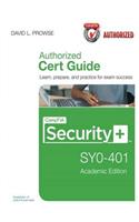CompTIA Security+ SY0-401 Cert Guide, Academic Edition