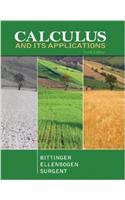 Calculus and Its Applications, Mymathlab, and Student Solutions Manual