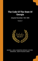 The Code Of The State Of Georgia