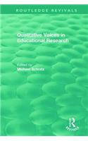 Qualitative Voices in Educational Research