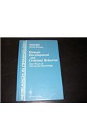 Human Development and Criminal Behavior