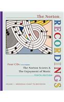 The Norton Recordings 10e (Complete Version), Volume 1: Gregorian Chant to Beethoven 4 CDs