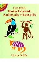 Fun with Rain Forest Animals Stenci: (Dover Stencils)