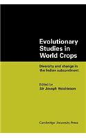 Evolutionary Studies in World Crops