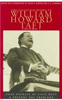 Collected Works of William Howard Taft, Volume I