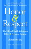 Honor & Respect