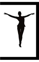 Wide Ruled Ballerina Notebook Book 2