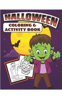 Halloween Coloring & Activity Book