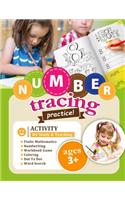 Number Tracing Practice!: Activity for Study & Teaching.