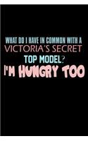 What Do I Have In Common With A Victoria's Secret Top Model I'm Hungry Too