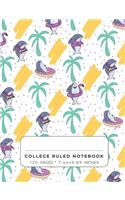 College Ruled Notebook