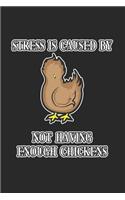 Stress is caused by not having enough chickens