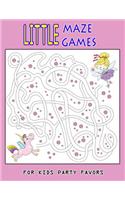 Little Maze Games for Kids Party Favors