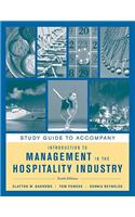 Study Guide to Accompany Introduction to Management in the Hospitality Industry, 10e