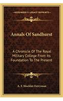 Annals Of Sandhurst