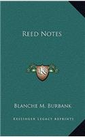 Reed Notes