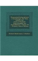 Wissenschaftlichpraktische Forschungen Auf Dem Gebiete Der Landwirthschaft: Separatausgabe Des Zentralblattes, Volume 26: Separatausgabe Des Zentralblattes, Volume 26