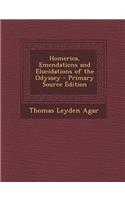Homerica, Emendations and Elucidations of the Odyssey