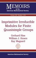 Imprimitive Irreducible Modules for Finite Quasisimple Groups