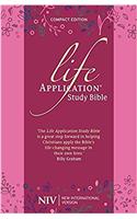 NIV Compact Life Application Study Bible (Anglicised): Pink Soft-tone(New International Version)