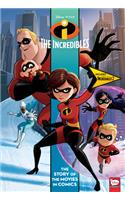 Disney/Pixar Incredibles and Incredibles 2: The Story of the Movies in Comics