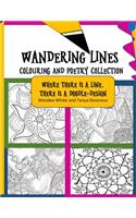 Wandering Lines: Poetry and Colouring Collection