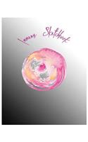 Immense Sketchbook: Wonderful gift, Large 8 X 10 Blank, white, Unlined, Freely to write, sketch, draw and paint on for all. Enjoy yourself by writing with 100 pages ( S