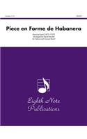 Piece En Forme de Habanera: Soloist and Concert Band, Conductor Score