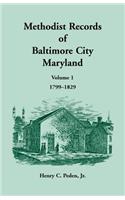 Methodist Records of Baltimore City, Maryland