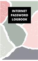 Internet Password Logbook: (5.5 x 8.5 in, 110 pages): Password Journal, Logbook, Login and Private Information Keeper, Notebook