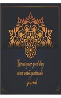 Great year good day start with gratitude journal