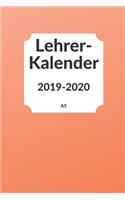 Lehrerkalender 2019 2020 A5