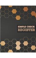 Simple Check Register