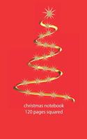christmas notebook 120 pages squared: christmas festoon notebook squared christmas diary christmas booklet christmas recipe book festoon notebook christmas journal 120 squared pages 6x9 