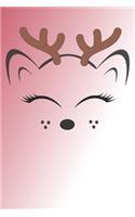 Cute Eyelashes Artist Notebook