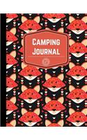 Camping Journal: RV Journal or Camping Diary with Fox Decor: Prompts for Writing to Capture Memories Perfect Camping Gift