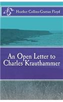 Open Letter to Charles Krauthammer