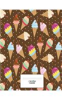 Composition Notebook Wide Ruled Lined Paper 8.5" x 11", 200 Pages