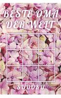 Beste Oma Der Welt - Sudoku: 330 knifflige Rätsel mittel - schwer - experte Mit Lösungen und Anleitung Reisegröße ca. DIN A5 Für Kenner und Könner