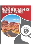 Nevada Test Prep Reading Skills Workbook Daily Sbac Practice Grade 5