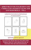 Kindergarten Zählen (Arbeitsblätter für Spuren und Farben zur Unterstützung der Stiftkontrolle - Vol 1): Dieses Buch enthält 50 extra große Bilder mit dicken Linien, um eine fehlerfreie Farbgebung zu fördern, um das Selbstvertrauen zu stärken, Frustrati