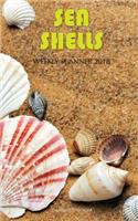 Sea Shells Weekly Planner 2018