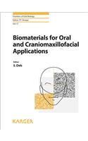 Biomaterials for Oral and Craniomaxillofacial Applications (Frontiers of Oral Biology)
